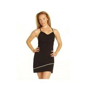 🤩NEW Sz M Women’s Athletic Dress SUPMerge Quick Dry Halter Water sports  Black